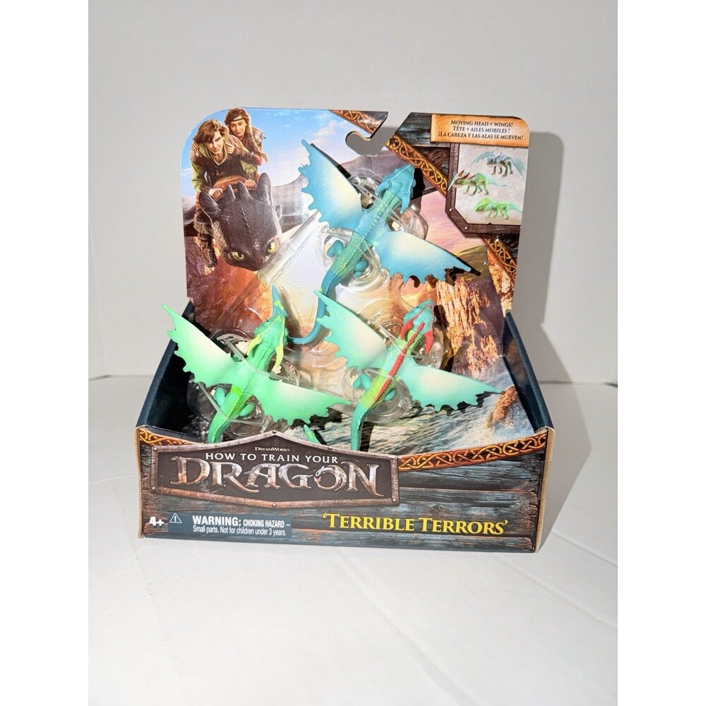 Dreamworks Dragons TERRIBLE TERRORS How To Train Your Dragon Live Action  NEW